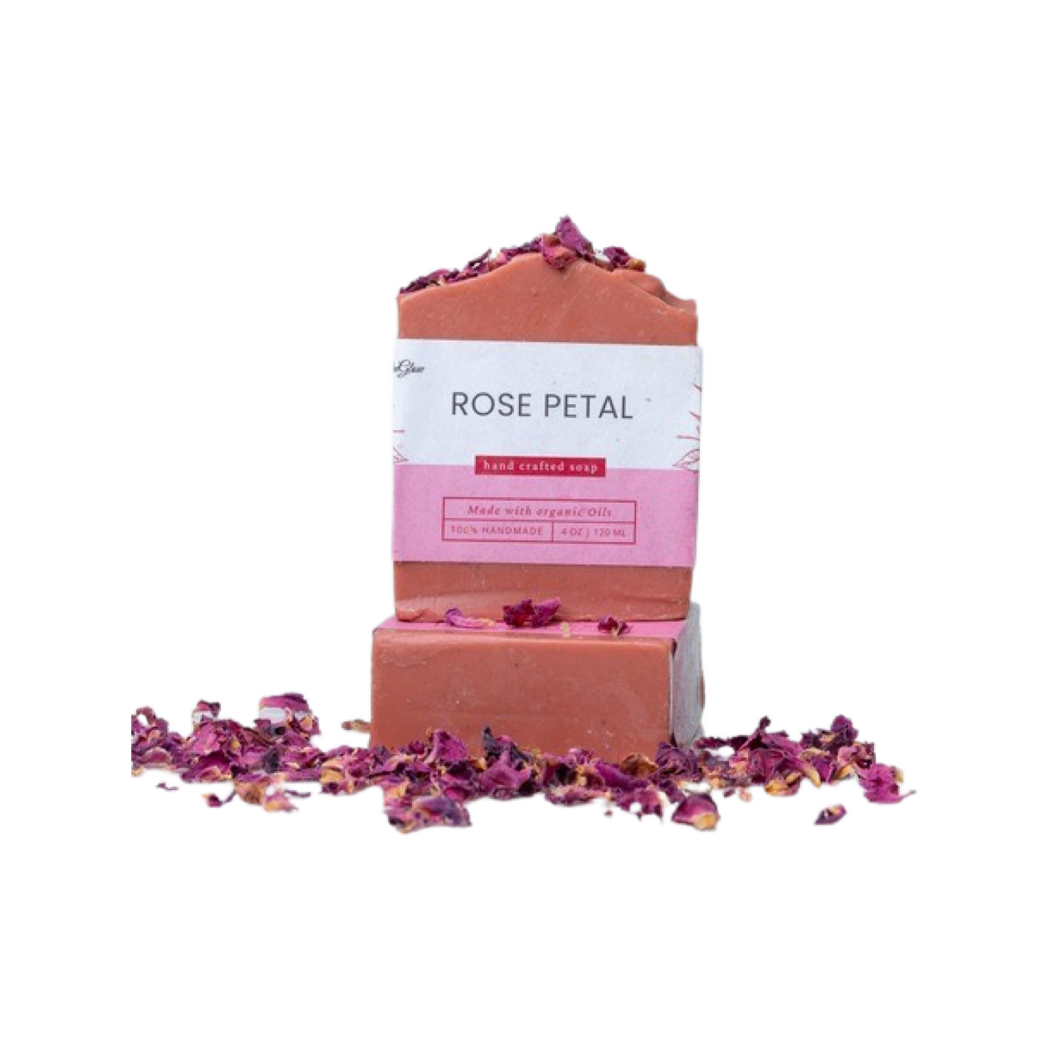 Rose petal soap - Laaleeglow 