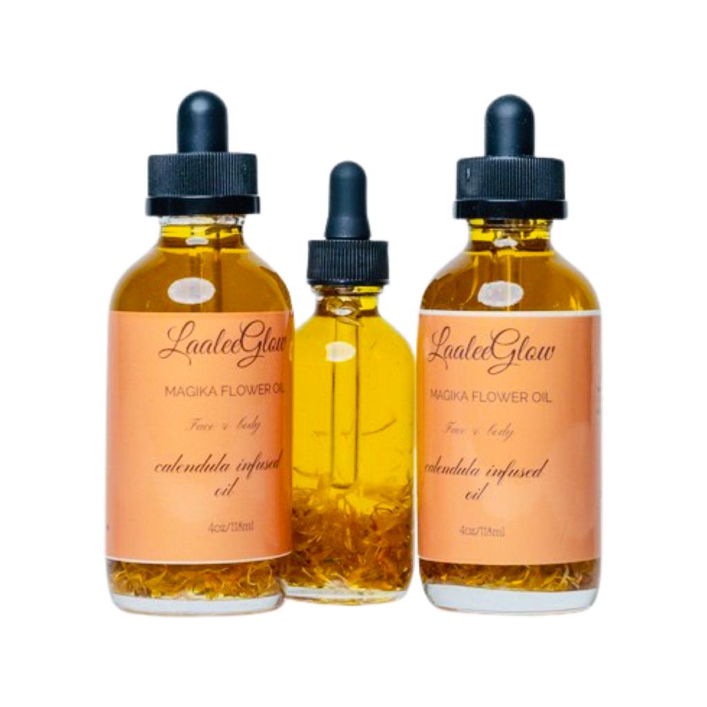Calendula Flowers Infused Body Oil