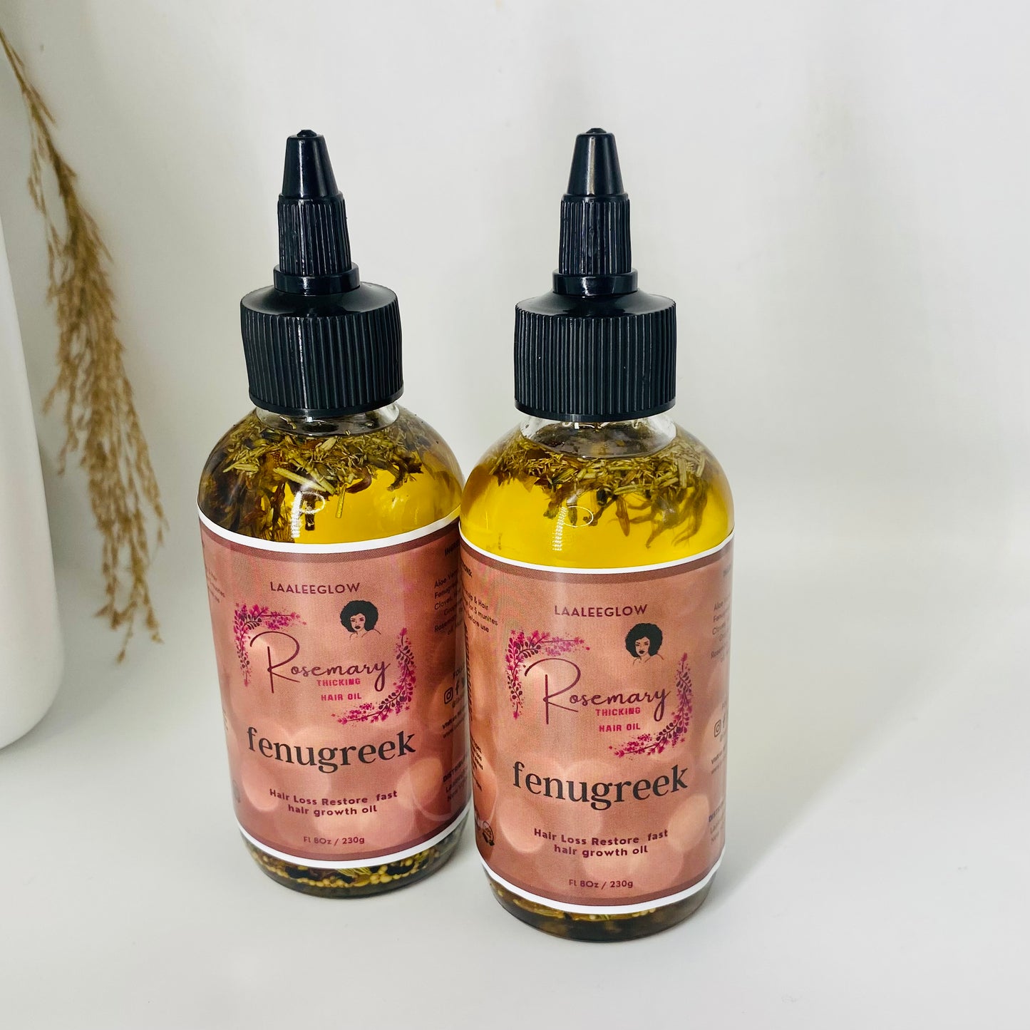 Rosemary Fenugreek Thickening Hair Oil/ Stimulating Hair Growth Oil