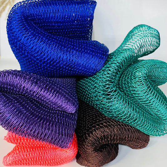 African Net Sponge/ African Body Exfoliator/ Bath Shower Sponge/ African