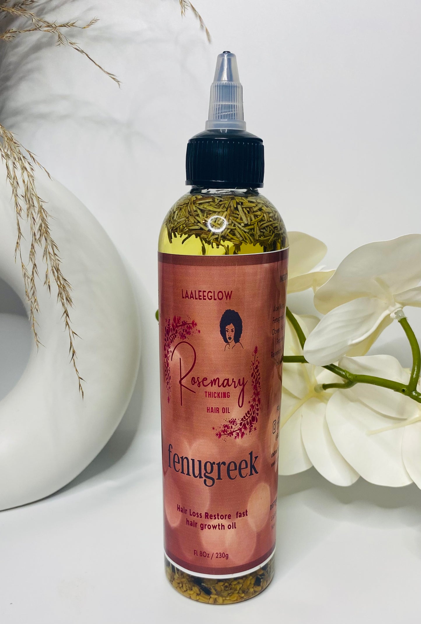 Rosemary +Fenugreek +Amla Thickening Hair Oil