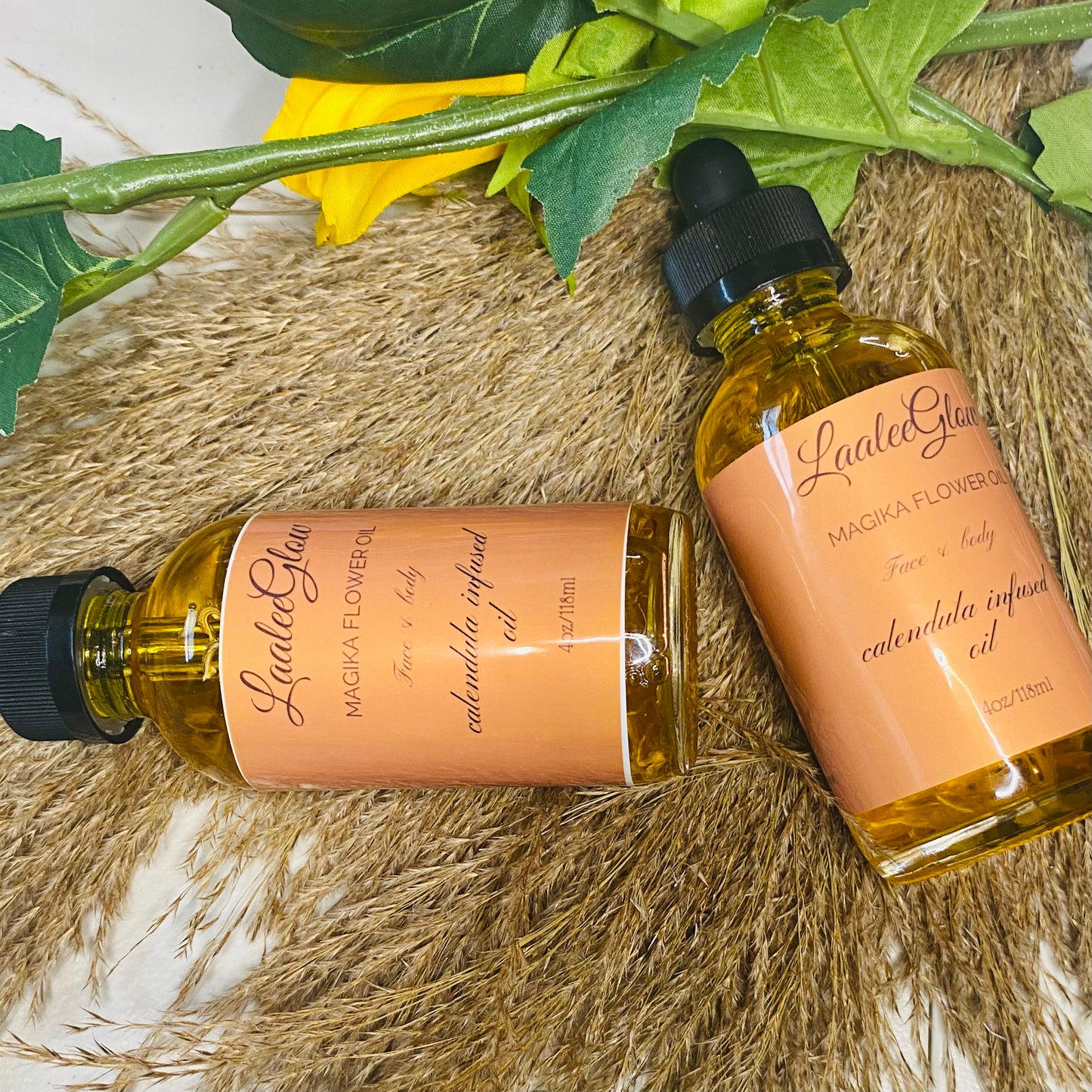 Calendula Flowers Infused Body Oil