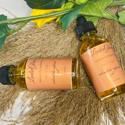 Calendula Flowers Infused Body Oil