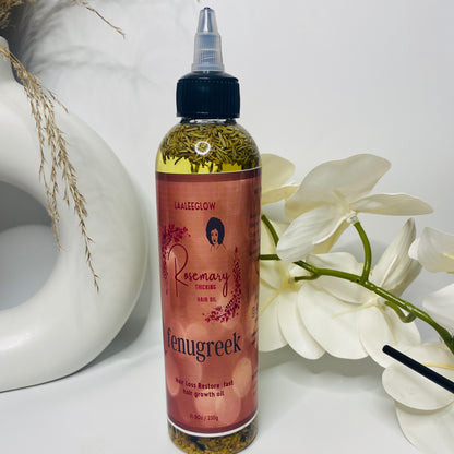 Rosemary Fenugreek Thickening Hair Oil/ Stimulating Hair Growth Oil