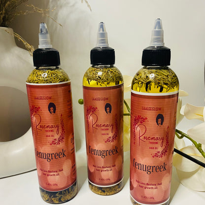 Rosemary Fenugreek Thickening Hair Oil/ Stimulating Hair Growth Oil