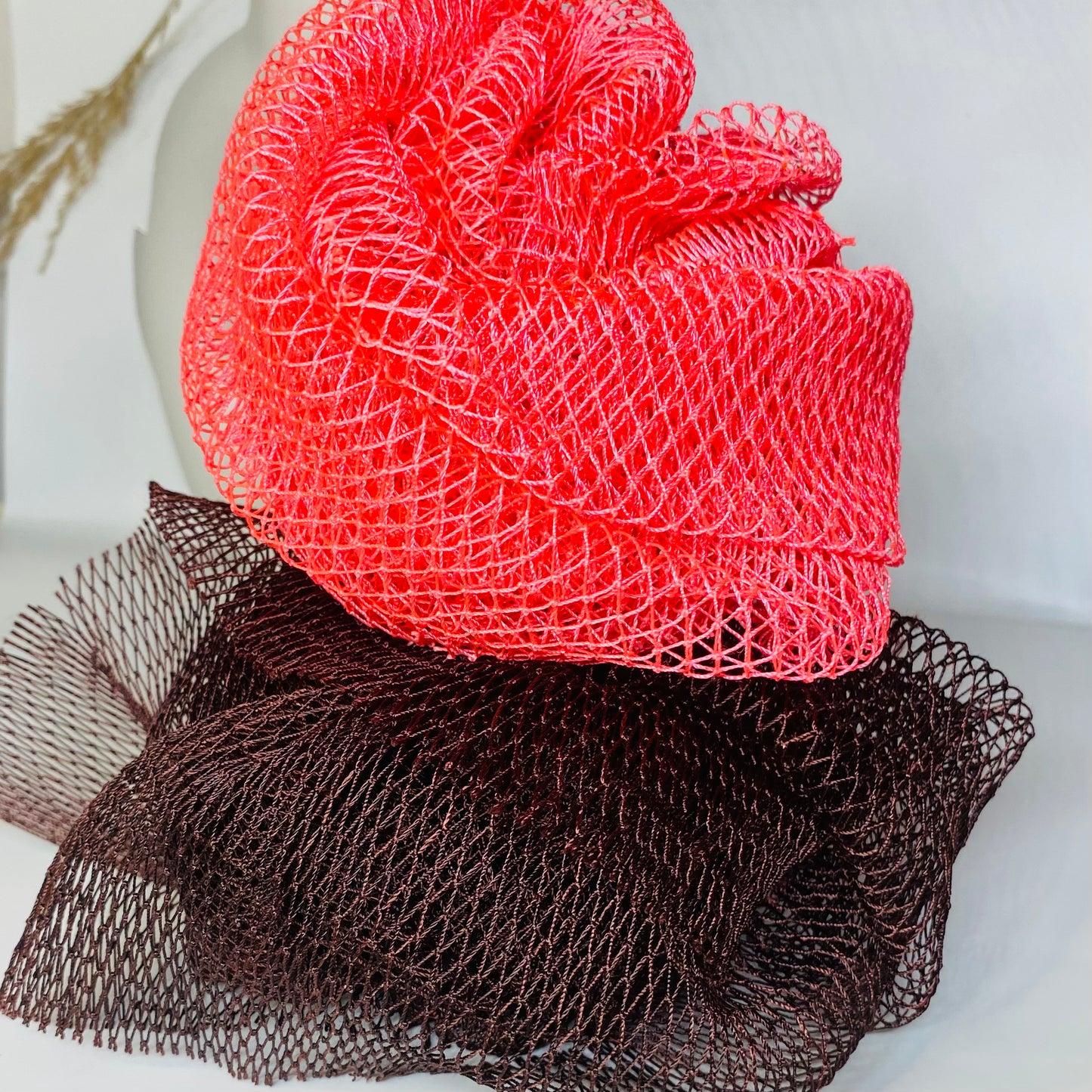 African Net Sponge/ African Body Exfoliator/ Bath Shower Sponge/ African
