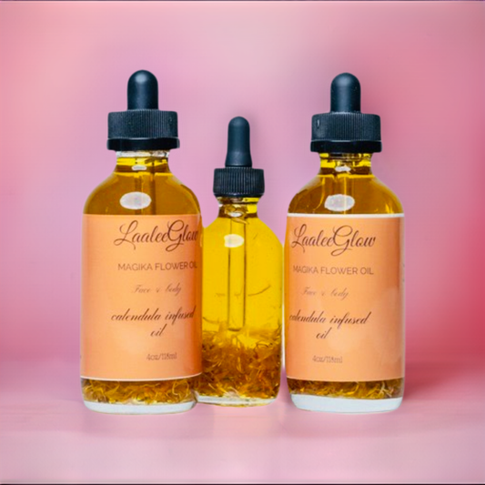 Calendula Flowers Infused Body Oil